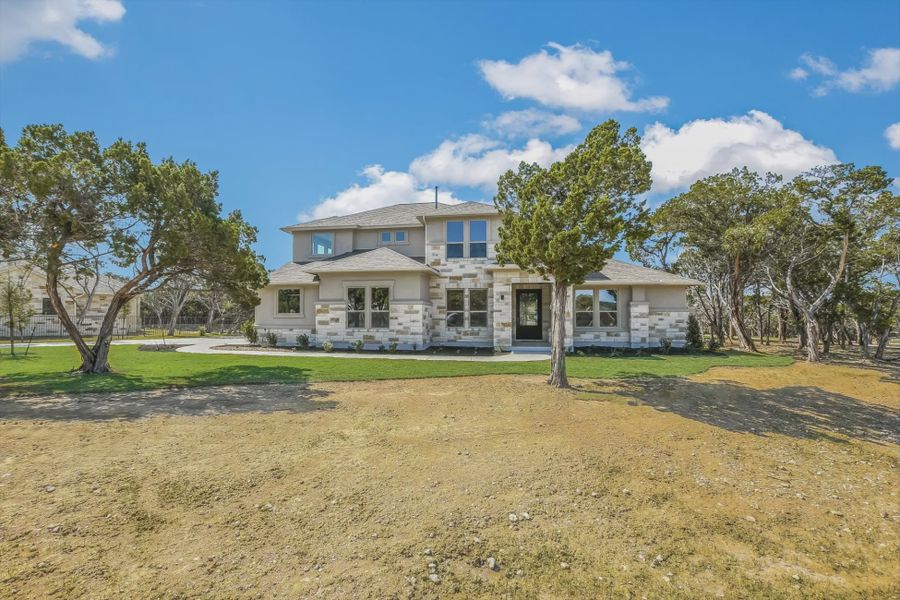 Front exterior of a home in the Leander Estates community, located in Leander, TX (Image 3).
