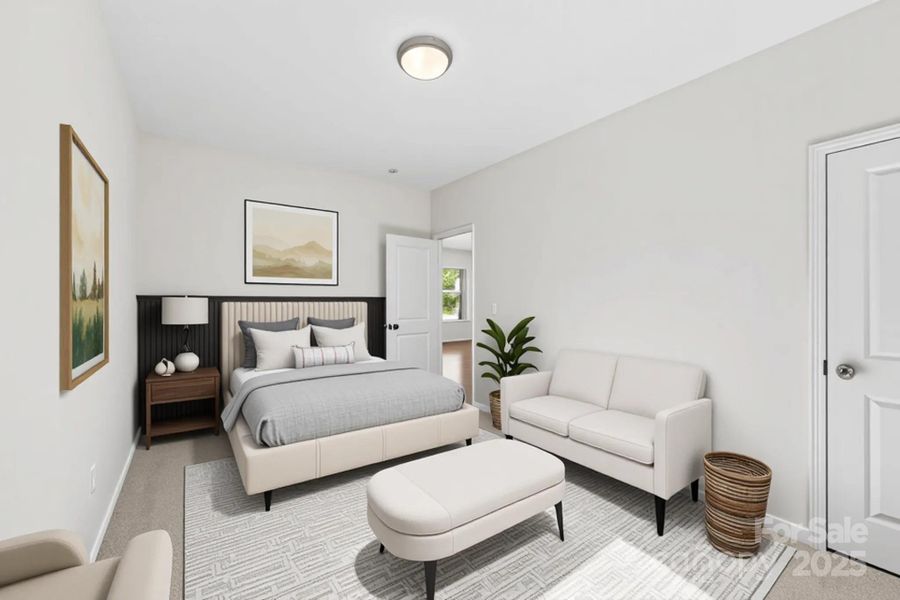 Furnished interior view inside a new home in , Spencer (Image 11). Furnished interior view inside a new home in , Spencer (Image 11).