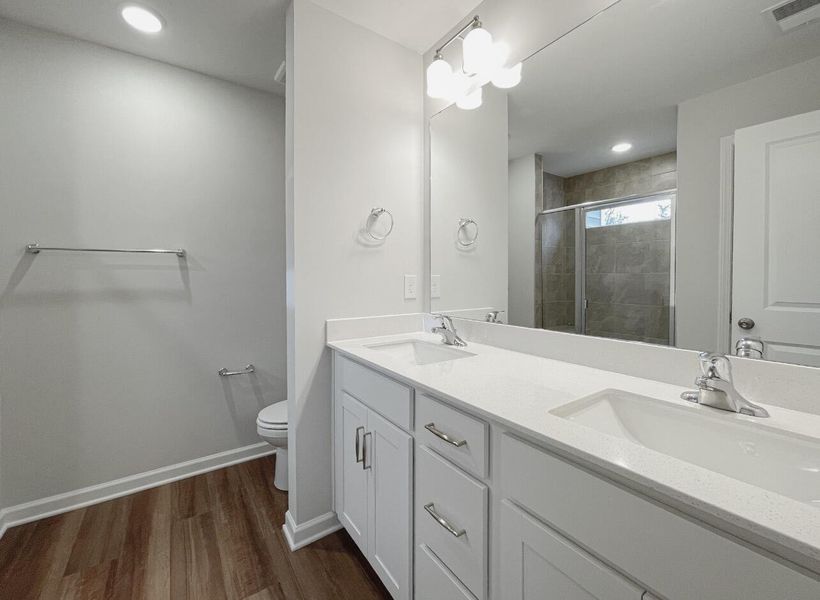Furnished interior view inside a new home in East Main Townes, Spartanburg (Image 9).