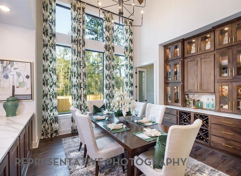 Furnished interior view inside a new home in Mosaic, Celina (Image 27).