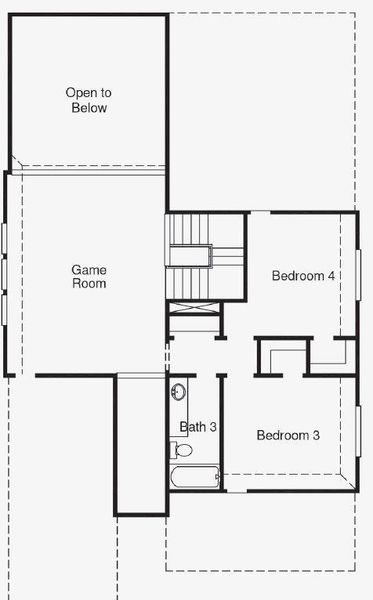 2D floor plan layout of this home in , Porter, TX (Image 4).