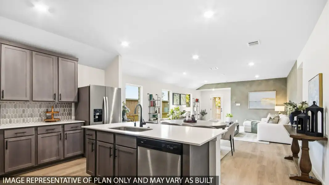 Furnished interior view inside a new home in Mill Creek, Magnolia (Image 13).