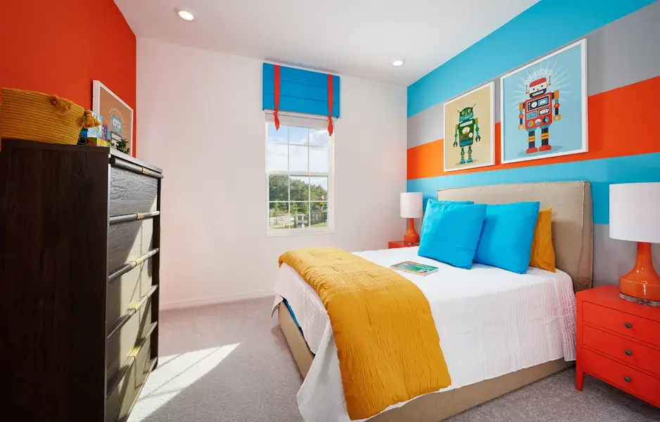 Representative furnished interior of a home built from the Kennedy by Park Square Residential in Townwalk at Babcock Ranch, Punta Gorda (Image 5).