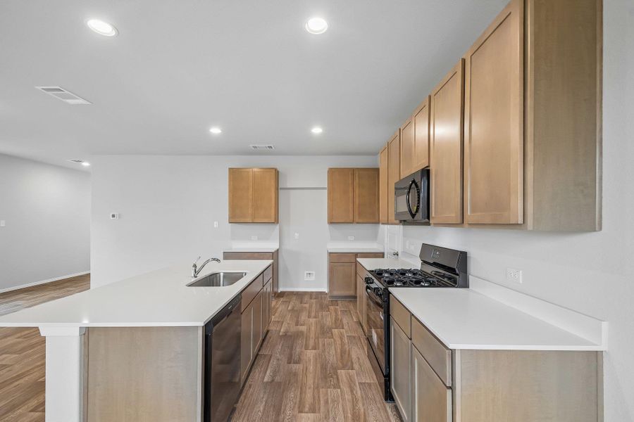 Furnished interior view inside a new home in Hymeadow, San Marcos (Image 6).