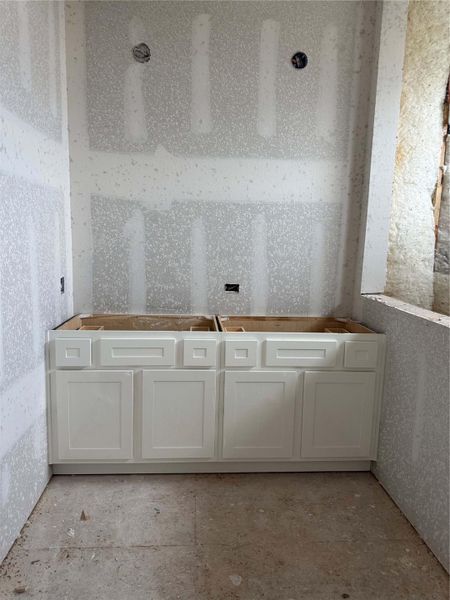 Furnished interior view inside a new home in Retreat at Oak Park, Houston (Image 7).