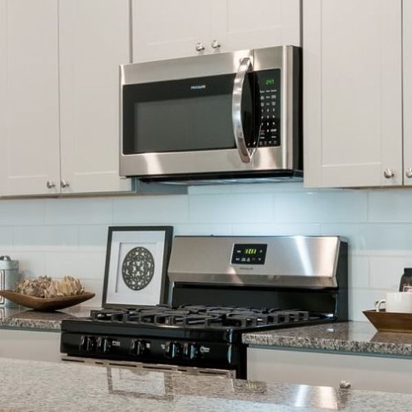 Stainless steel appliances