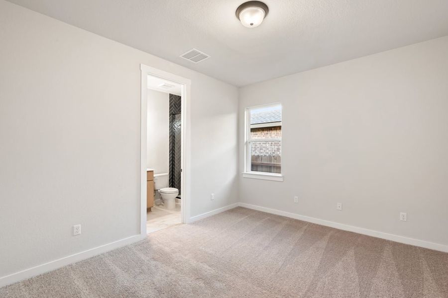 Spacious, unfurnished interior of a new home in Park Collection at Lariat, Liberty Hill (Image 37). Spacious, unfurnished interior of a new home in Park Collection at Lariat, Liberty Hill (Image 37).