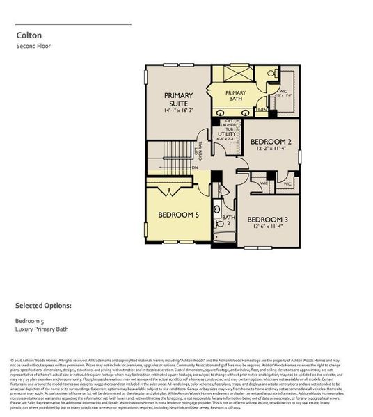 2D floor plan layout of this home in Cannon Ranch, Dripping Springs, TX (Image 5).