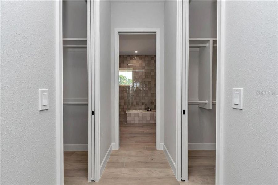 dual primary closets