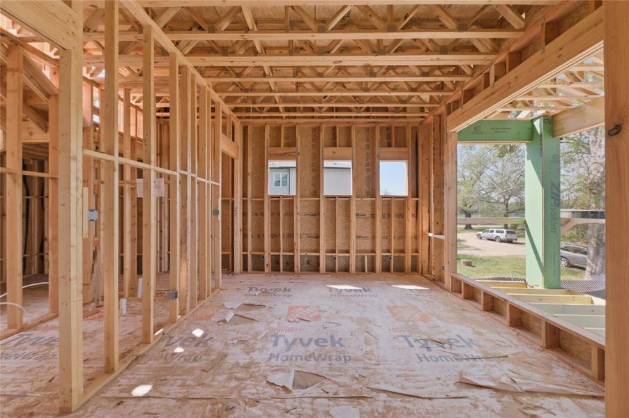 In-progress construction of a new home in , Houston, TX (Image 30).