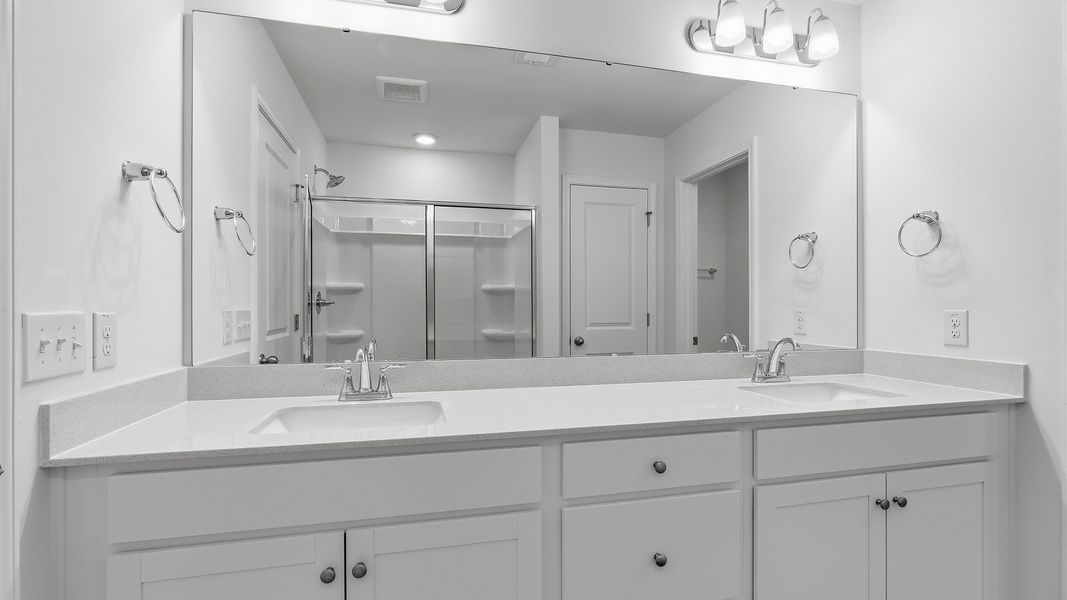 Representative furnished interior of a home built from the Hayden by DRB Homes in Clear Springs Townhomes, North Charleston (Image 24). Representative furnished interior of a home built from the Hayden by DRB Homes in Clear Springs Townhomes, North Charleston (Image 24).