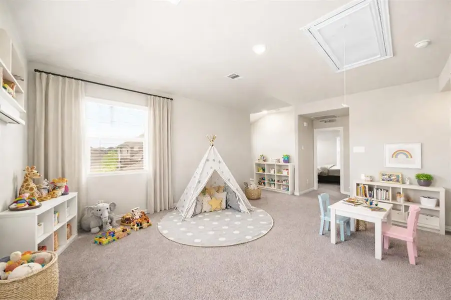 Game Room - virtually staged