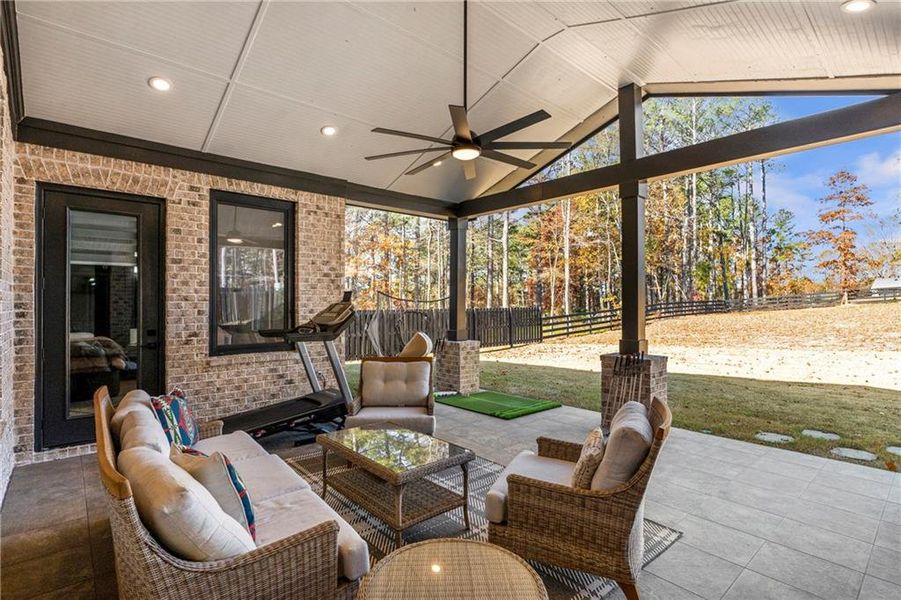 Exterior details and patio area of a home in , Lawrenceville (Image 20).