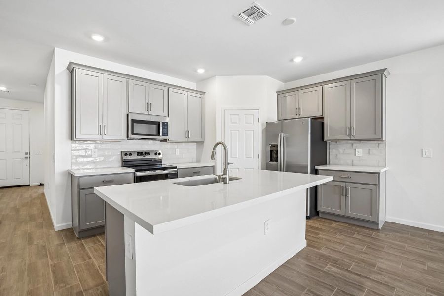 Kitchen featuring the Milan Collection Kitchen featuring the Milan Collection