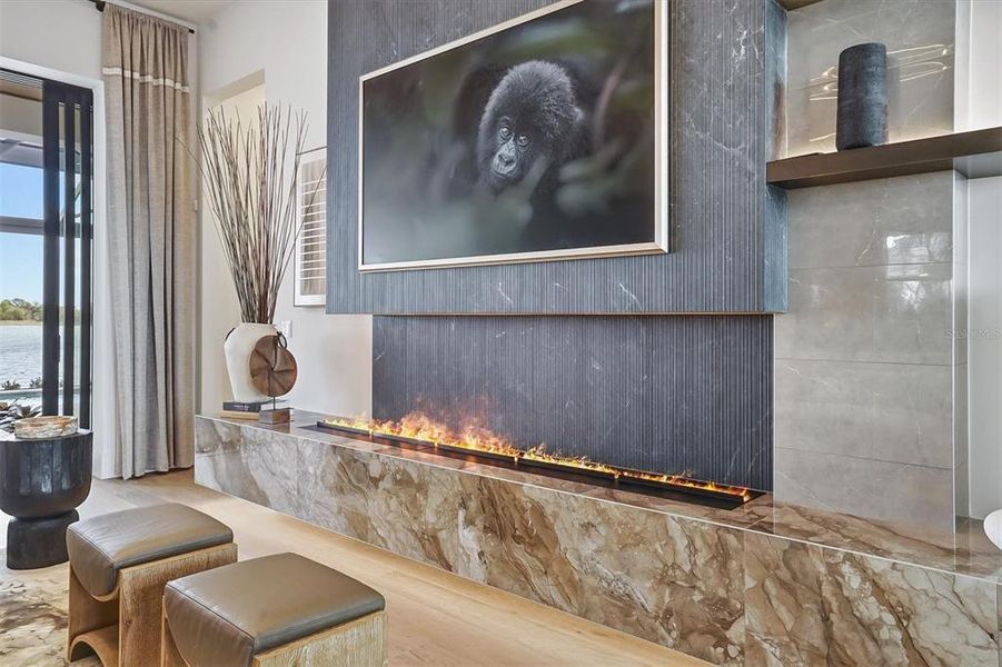 Furnished interior view inside a new home in , Sarasota (Image 59).