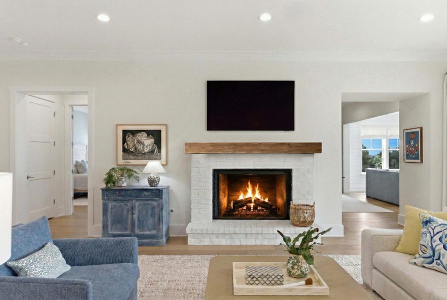 Furnished interior view inside a new home in , Mount Pleasant (Image 13).