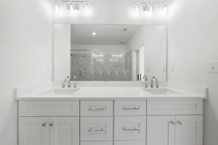 Furnished interior view inside a new home in , Canton (Image 5).