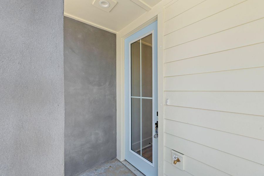 Exterior details and patio area of a home in , Mount Pleasant (Image 3). Exterior details and patio area of a home in , Mount Pleasant (Image 3).