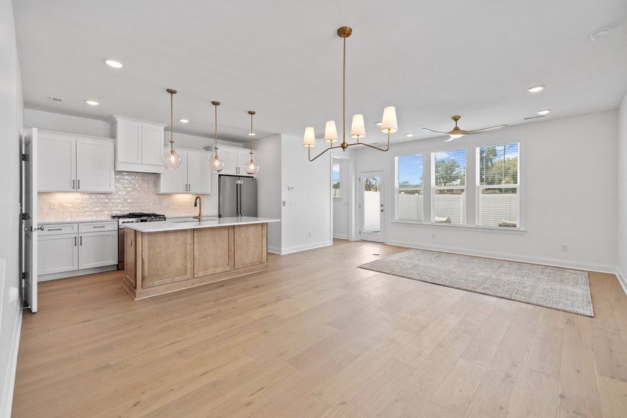 Representative unfurnished interior of a home built from the The Juniper by RobuckHomes in Kennebec Crossing, Angier (Image 28).