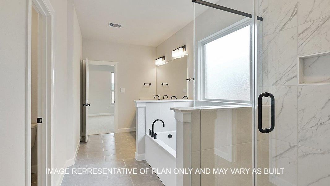 Furnished interior view inside a new home in Wellborn Settlement, College Station (Image 3).