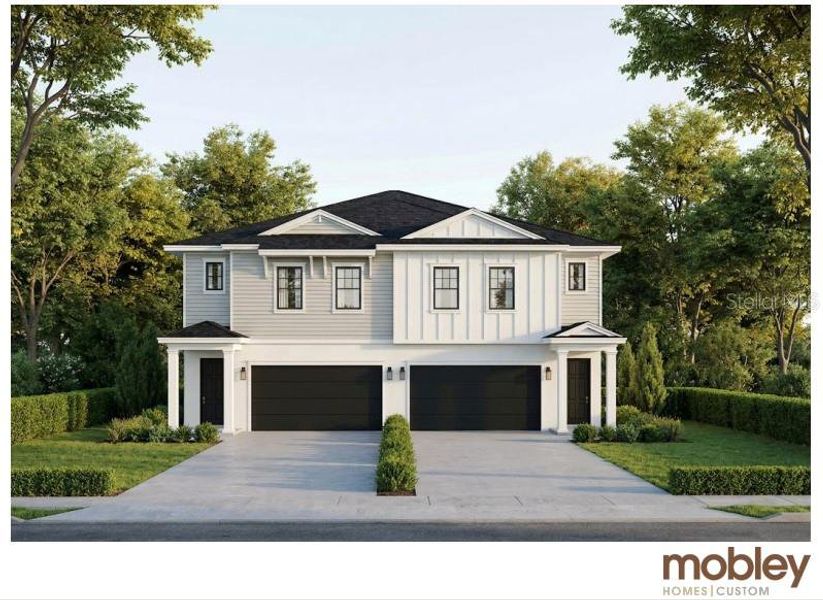 Front exterior of a new home in , Tampa, FL, highlighting curb appeal (Image 2). Front exterior of a new home in , Tampa, FL, highlighting curb appeal (Image 2).