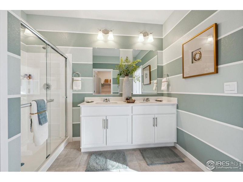 Furnished interior view inside a new home in Lakeside Canyon, Mead (Image 4).