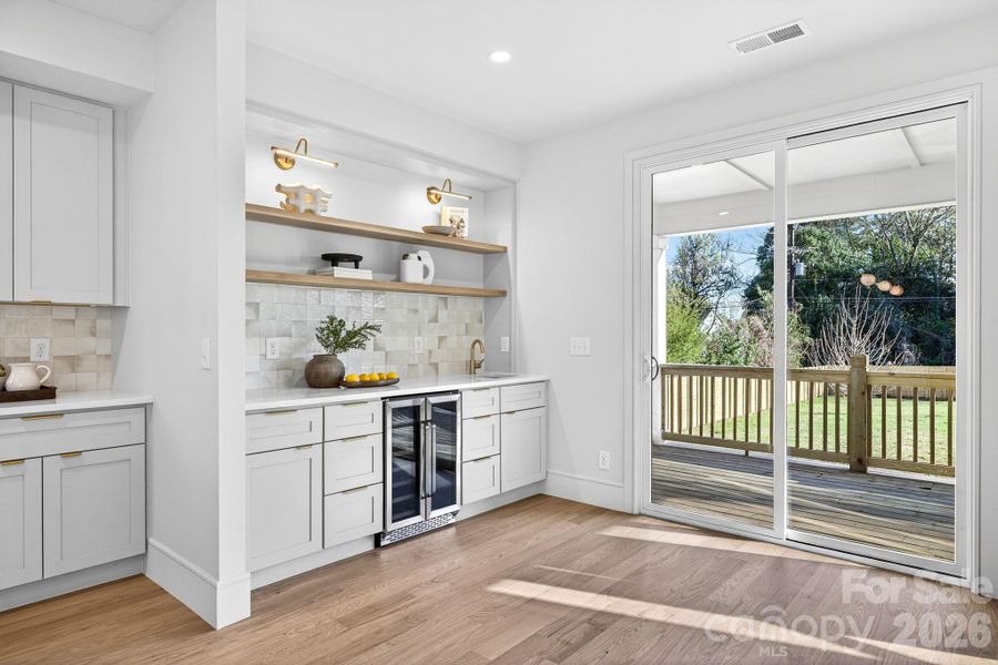 Furnished interior view inside a new home in , Charlotte (Image 16).