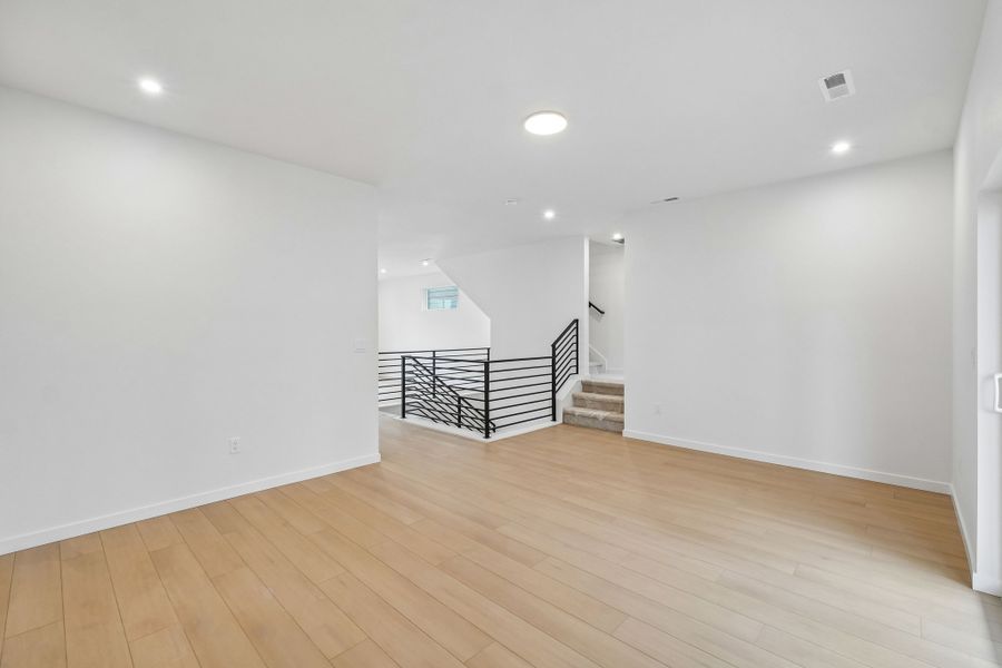 Spacious, unfurnished interior of a new home in Parkside at Victory Ridge, Colorado Springs (Image 19).