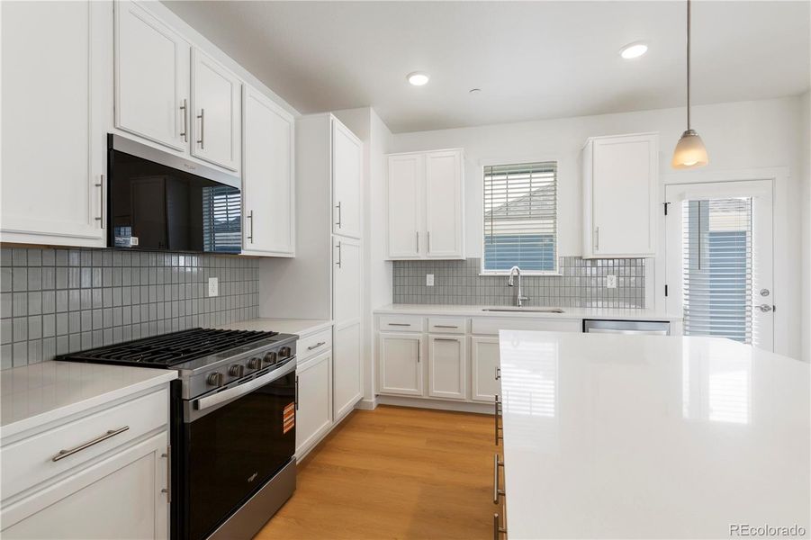 Furnished interior view inside a new home in Westerly, Erie (Image 8).