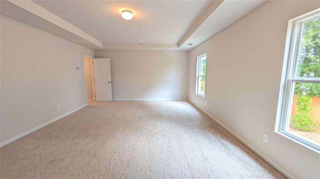 Spacious, unfurnished interior of a new home in Owen Preserve, Canton (Image 18).