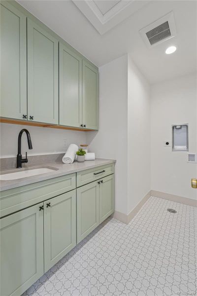 Furnished interior view inside a new home in , Denver (Image 34). Furnished interior view inside a new home in , Denver (Image 34).