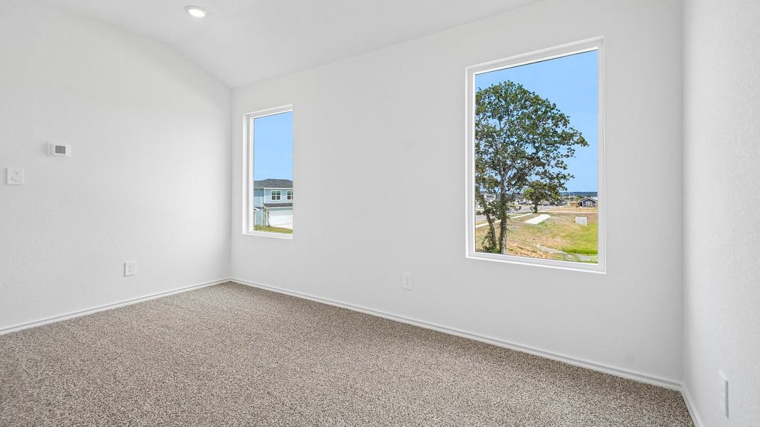 Spacious, unfurnished interior of a new home in Valverde, Bastrop (Image 25). Spacious, unfurnished interior of a new home in Valverde, Bastrop (Image 25).