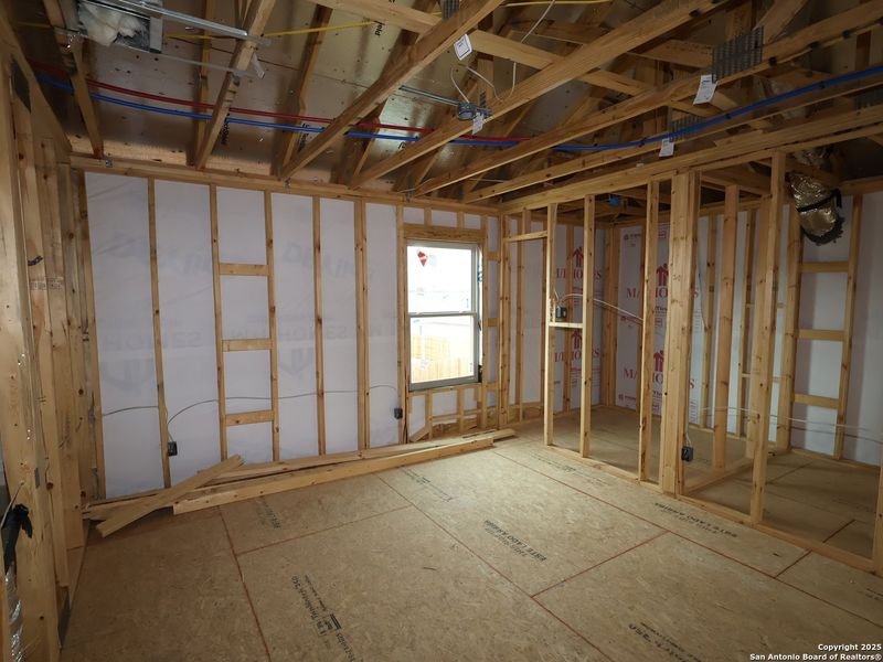 In-progress construction of a new home in Winding Brook, San Antonio, TX (Image 21).