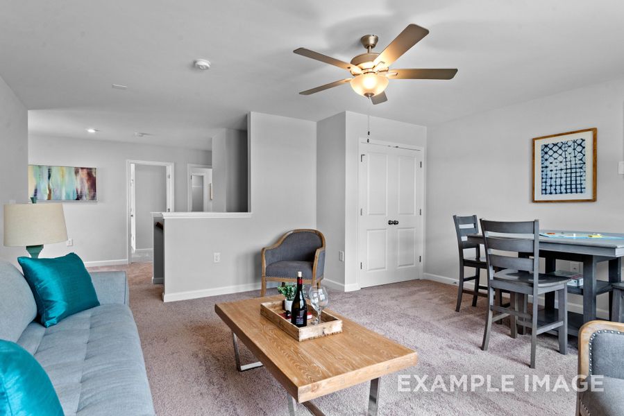 Representative furnished interior of a home built from the The Ash by Davidson Homes LLC in Retreat at North Main, Lillington (Image 13).