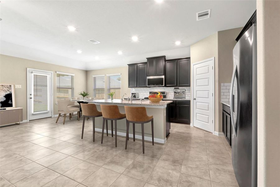 Photo is not of the actual home but is an inspirational photo of builder’s model home and may depict options, furnishings, and/or decorator features that are not included.