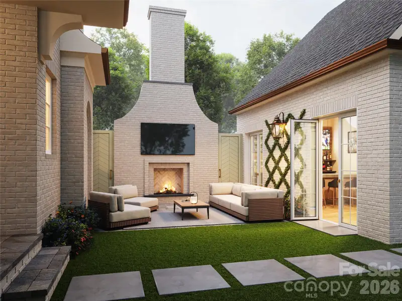 Courtyard - EXAMPLE PHOTO Courtyard - EXAMPLE PHOTO