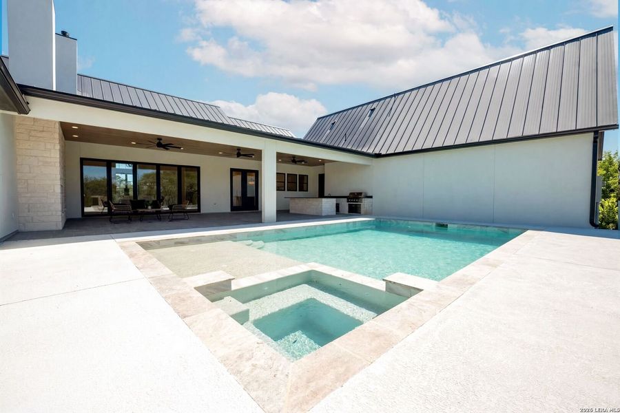 Exterior details and patio area of a home in , Bulverde (Image 3). Exterior details and patio area of a home in , Bulverde (Image 3).