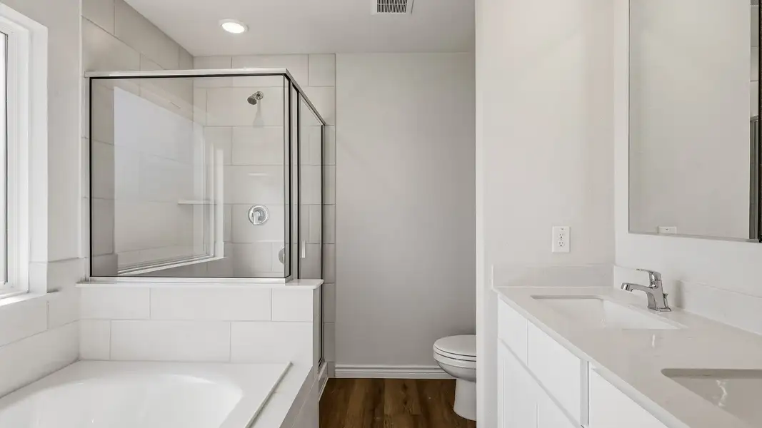 Primary bathroom Primary bathroom