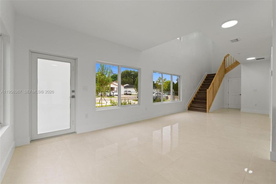 Spacious, unfurnished interior of a new home in , Miami (Image 18). Spacious, unfurnished interior of a new home in , Miami (Image 18).