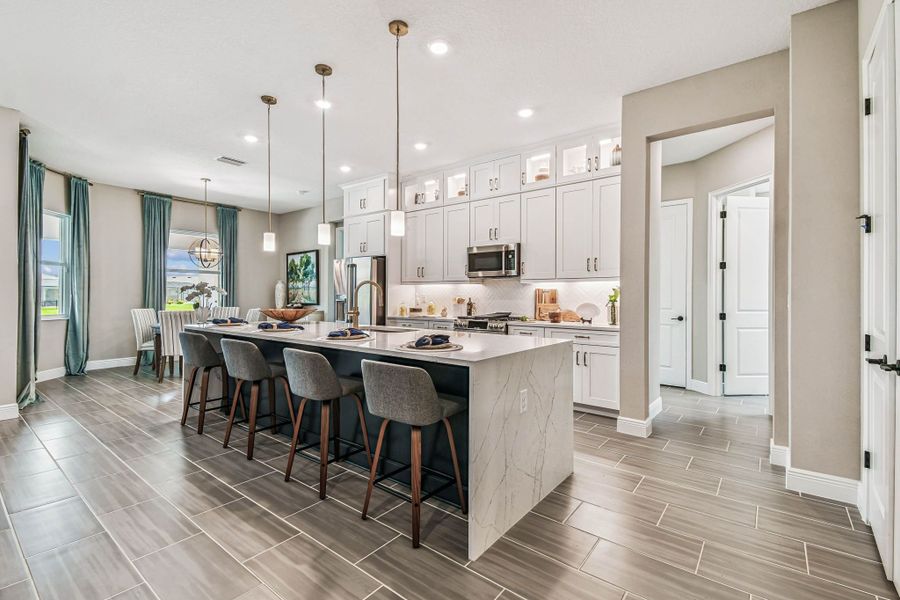 Furnished interior view inside a new home in River Preserve Estates, Parrish (Image 64).