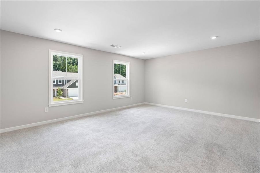 Spacious, unfurnished interior of a new home in Crossvine Estates, Braselton (Image 40).