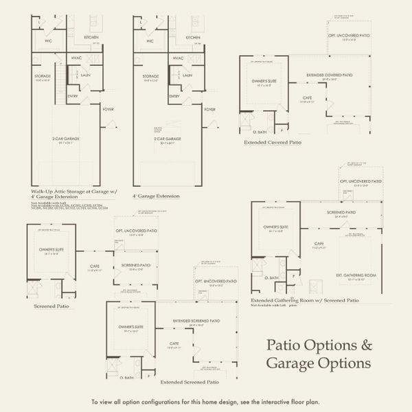 2D floor plan layout for the Mystique by Del Webb in Del Webb Southern Harmony, Murfreesboro, TN (Image 6).
