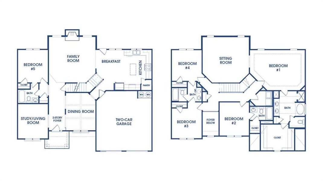 2D floor plan layout of this home in Independence, Loganville, GA (Image 2). 2D floor plan layout of this home in Independence, Loganville, GA (Image 2).