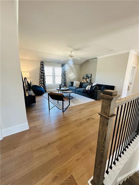 Furnished interior view inside a new home in , Cumming (Image 11).