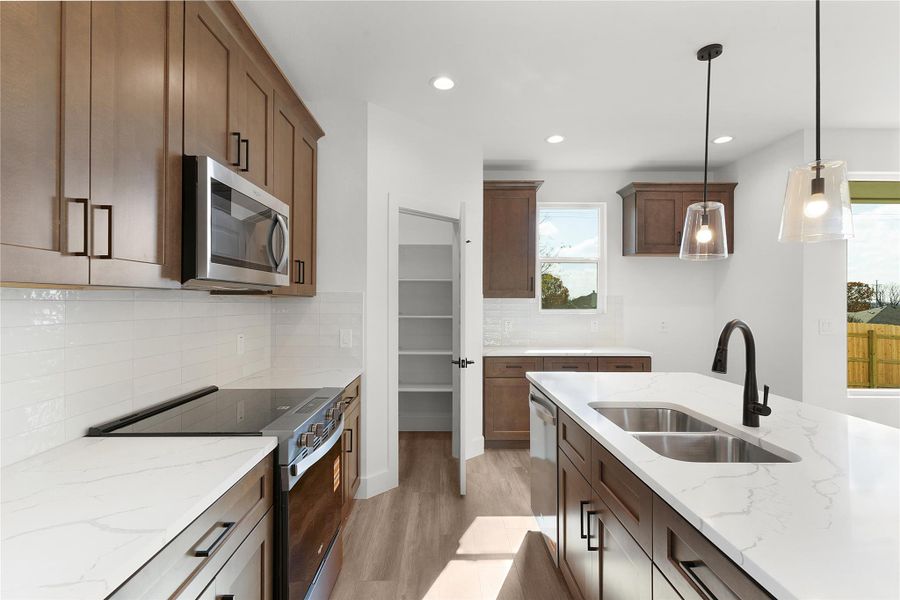 Furnished interior view inside a new home in , Burnet (Image 4).