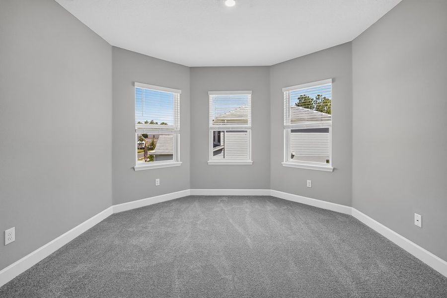 Spacious, unfurnished interior of a new home in Hammock at Two Rivers, Zephyrhills (Image 12). Spacious, unfurnished interior of a new home in Hammock at Two Rivers, Zephyrhills (Image 12).