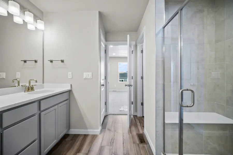 Furnished interior view inside a new home in The Glen, Colorado Springs (Image 9).