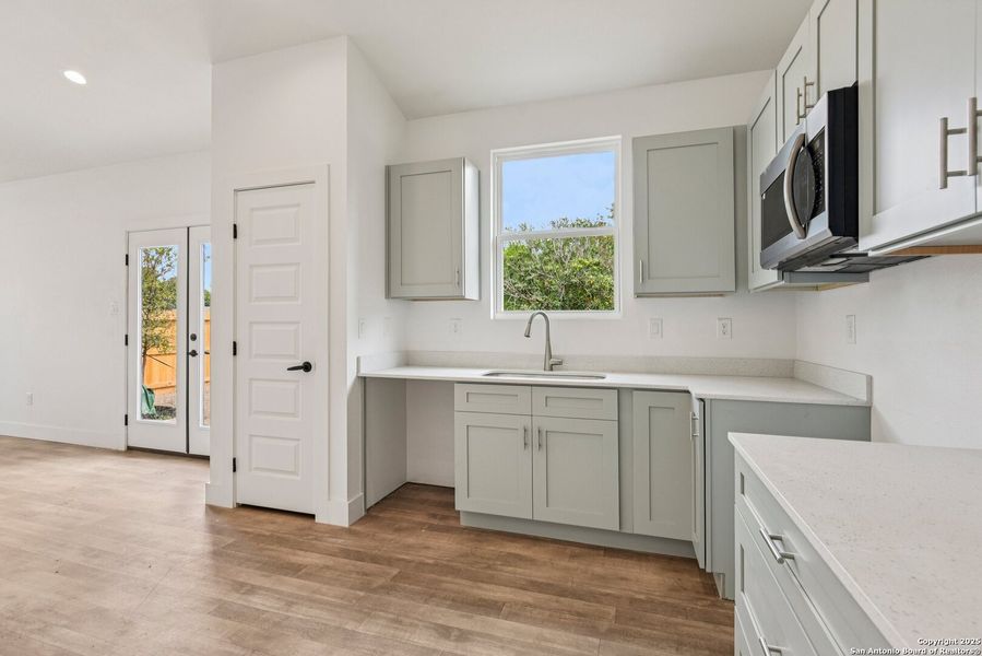 Furnished interior view inside a new home in , San Antonio (Image 13). Furnished interior view inside a new home in , San Antonio (Image 13).