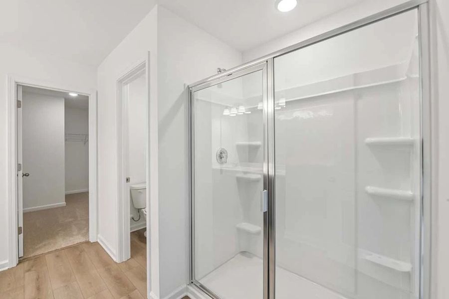 Sample Photo: Primary Bathroom Walk-In Shower Sample Photo: Primary Bathroom Walk-In Shower