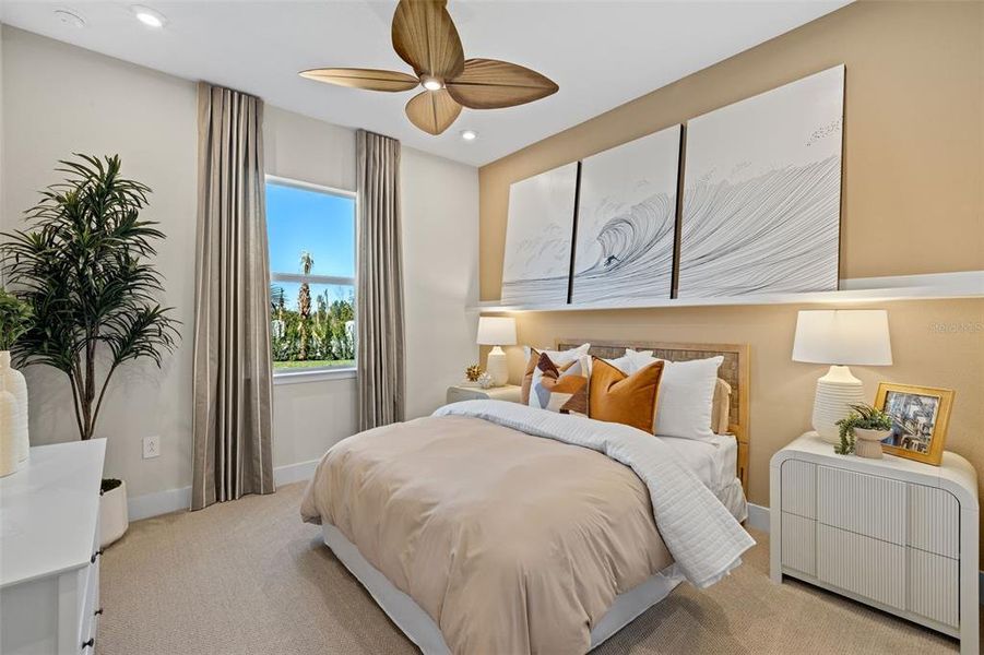 Model Secondary Bedroom